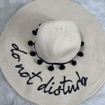 Coastalista Floppy Brim Hat One Size‎ ‘do Not Disturb’ Beach Vacation Relax Photo 0