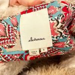 Anthropologie Elevenses  Colorblock Faux Fur Coat Jacket Tan Beige Small Photo 3