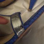 Vince Camuto Blue and Silver Sandals Photo 1
