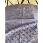 Moving Comfort  M/L Blue Pullover Athletic Tech Long Sleeve Shirt Pop Over Photo 2