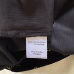 Tularosa Katie black velvet gold paisley studded wrap mini skirt boho XL Photo 9