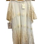 Raga NEW  Womens Sheer Mini T-Shirt Dress Coverup Size Medium Photo 4