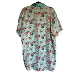Victoria's Secret Vintage  Gold Label Pajama Shirt Robe Button Front Floral Small Photo 1