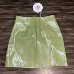 Princess Polly Green Floral Mini skirt Photo 0
