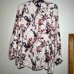Free People It's A Vibe Button Down Shirt Floral Small Photo 10