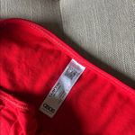 ASOS Swim Red Corset Clasp Two Piece Swim Set Size 8 Photo 4