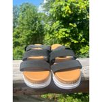 Cape Robbin   Ankle Strappy Sandals Sz 8 Black/White NWOT Photo 5