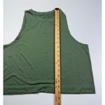 By Avocado‎ Cropped Tank Top Sleeveless Athletic Olive Green Activewear Size L Photo 2