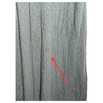 J.Jill  Shirt Dress Womens M Tall Henley V Neck Burnout Sleeveless Beachy Green Photo 4