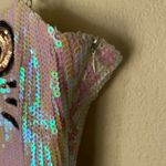 Hello Kitty  x forever 21 holographic Tag with Rainbow Sequins size small Photo 5