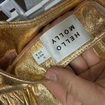 Hello Molly Gold Skirt Photo 2