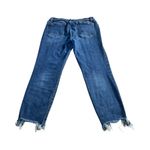 Judy Blue  Slim Fit‎ Jeans Womens 13/31 Mid Rise Shark Bite Hem Distressed Denim Photo 3
