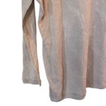 Pas de Calais M Wool Cotton Textured Long Sleeve Sweater Taupe Made In Japan 36 Size M Photo 11