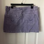 No Boundaries  Vintage Lavender Corduroy Skirt Photo 3