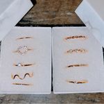 Queen Ring Stack (Set of 9 Rings) Photo 1