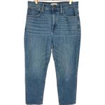 Madewell  Women's Classic Straight Jeans Medium Wash Size 30 Blue Denim Casual Photo 3