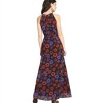 Modcloth  Illuminated Elegance Floral Print Maxi Dress Halter Neck Size Small NWT Photo 7