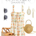 Abercrombie & Fitch Abercrombie Citrus Fruit Sundress Photo 1