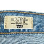 Levi's 501 Fresh as a Daisy Cut Off Jean Shorts 150th Anniversary light wash NWT Photo 8