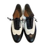 RARE‎ VTG Italian Leather Spectator Shoes Women 9 Photo 2