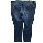 Maurice's Stretch Denim Straight Leg Blue Jeans Womens Plus Size 24 Regular Photo 5