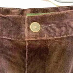 Eddie Bauer brown corduroy pant sz 14 fall winter dressy cozy comfy preppy 90s Photo 4