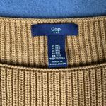 Gap Factory Womens XXL Miners Gold Blue Stripe Boatneck Sweater Long Sleeve Photo 2