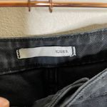 Klique B. Black High Rise Festival Jean Shorts Size 28 Distressed Destroyed Photo 3