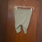 Year Of Ours  Green Ribbed Biker Shorts Photo 2