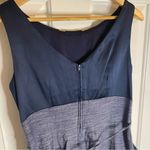 Teeze Me Elegant Navy Blue Sleeveless Dress with Pockets Size 9 preppy vintage Photo 7
