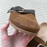 Old Navy Faux Suede Chestnut Clog Shoes Size 8 Photo 6