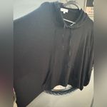 Michael Stars  Black Hoodie Shirt Photo 1