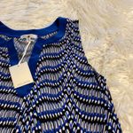 Ava James  Shirt size M length 25” bust 30” brand new color blue white black Photo 9