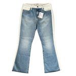 frame denim Frame Women’s Le Crop Mini Boot Olin Color Block Midrise Cropped Bootcut Fit 30 Photo 1