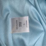 New York And Company  Blue Shirt Dress Sleeveless size large Photo 6