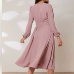 Grace Karin #308  Bow-Knot Long Sleeve Midi Dress Photo 1