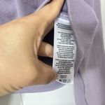 Calvin Klein Woman’s Semi-Cropped Purple Sweatshirt Size M EUC Photo 4