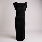 SNDYS Leena Maxi Dress Black Size Small Photo 3
