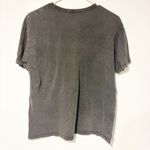 ZARA Size Small Grey Distressed Angel Squad Flying Short Sleeve T-shirt Photo 3