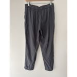 Babaton  Aritizia Charcoal Grey Trouser Slack Pants‎ Size 8 Pockets Elastic Waist Photo 2