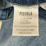 Pistola  Monroe Straight Leg Cropped Cigarette Jeans Side Stripe 25 Medium Wash Photo 8