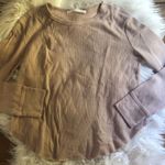 Double Zero Pink Waffle Thermal Long Sleeve Photo 0