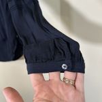 Scotch & Soda  Women's Small Blouse‎ Dane la Nuit Long Sleeve neck Tie eyelet Photo 5