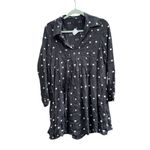 ZARA NWT CONTRAST POLKA DOT DRESS Photo 1