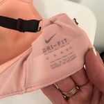 Nike Dri-Fit Pink Mesh Halter Wireless Sports Bra Size Medium Photo 1