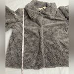 Collection Eighteen Faux Fur Silver Pine Gray Cowl Neck Jacket M/L Photo 4