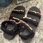 ASOS sporty flat sandals with beads Photo 1