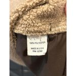 prAna  Women's Vest Large Brown Fleece Lined Full Zip Front Pockets Cabincore Photo 4