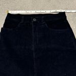 Brandy Melville Dark navy corduroy skirt Photo 1