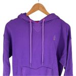 Terez Oversized Hoodie in Electric Purple size XXS Drop Shoulder Kangaroo Pocket Photo 3